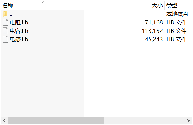 封装库(Protel PCB)，电阻、电容、电感.rar