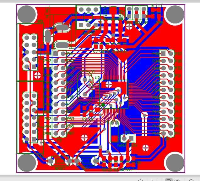 MSP430F149单片机开发板PDF原理图+MSP430F149 AD原理图+PCB封装库