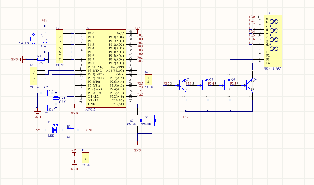 数字万用表-原理图+PCB图