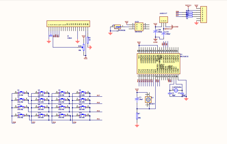 51单片机的指纹考勤机源程序+PCB文件+原理图等设计资料