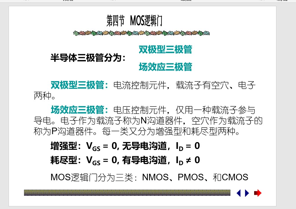 电子教程-MOS门电路.ppt