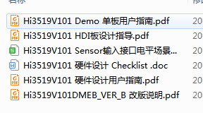 海思Hi3519应用资料