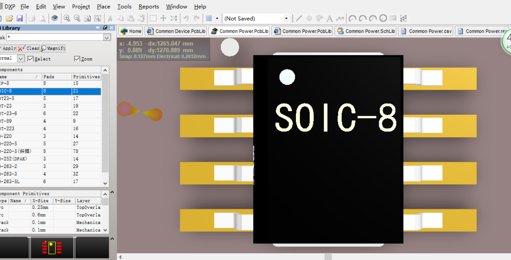 Altium Designer常用电源类芯片集成库PCB封装库原理图库3D库元件库