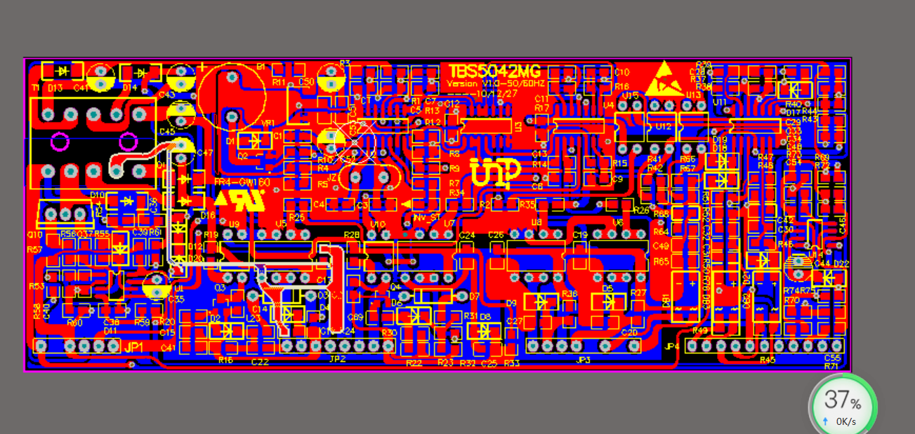 TDS1093主控4.5kW逆变电源protel设计硬件原理图和PCB文件