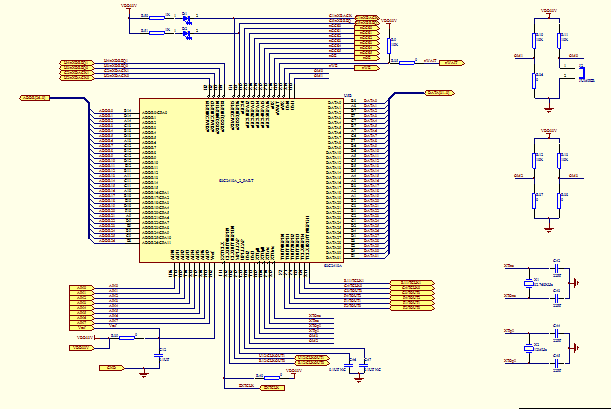 （6层）S3C2410A 核心板硬件原理图+PCB设计文件